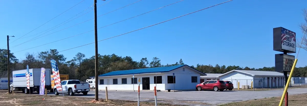 Exterior Building of American Self Storage